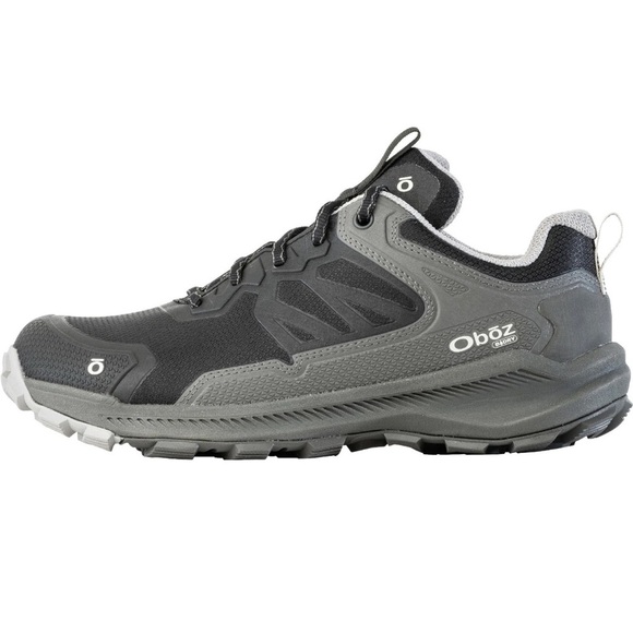 Oboz Footwear Shoes - Oboz Women's Katabatic Low B-Dry Waterproof Hiking Shoe Black Sea US 11 Regular